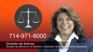 División de activos y bienes gananciales en caso de divorcio California [upl. by Zacharie]