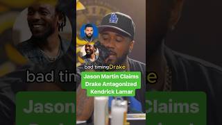 Jason Martin Claims Drake Antagonized Kendrick Lamar [upl. by Furlong]