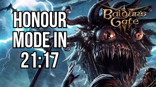 Honour Mode is EZ  Baldurs Gate 3 Speedrun in 2117 Former World Record [upl. by Bedelia720]