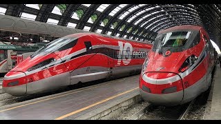 Trenitalia Frecciarossa Train in Italy  First amp Business Classes  Venice to Milan [upl. by Beatrice]