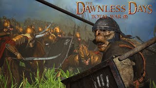 ELVES AND DWARVES UNITE  Dawnless Days Total War Multiplayer Siege [upl. by Maiah260]