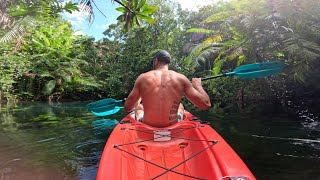 SUPREME CLARITY Fresh Water Kayaking in THAILAND [upl. by Towny]