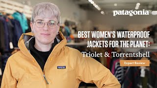 The Most Sustainable Choice for Womens Waterproof Jackets  Patagonia Torrentshell [upl. by Enirak664]