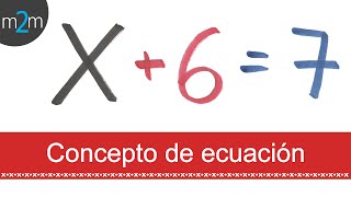 Concepto de ecuación [upl. by Domela]