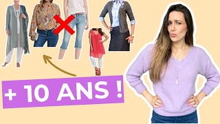 Comment ne pas paraître plus âgée  7 erreurs de style qui vieillissent 🚫⏳ [upl. by Nnor]