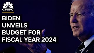 President Biden releases his proposed budget for fiscal year 2024 — 3923 [upl. by Care904]