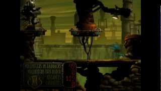 Lets Play Oddworld Abes Exoddus All 300 Mudokons Saved Part 20 Sniper attack [upl. by Cardie]