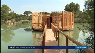 Ville de Sorgues  Les cabanes des Grands Cépages  France 3 édition 1920 du 25062017 [upl. by Eseneg]