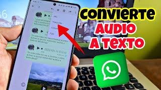 ¡NUEVA FUNCIÓN de WhatsApp Convierte Audios en Texto Fácilmente [upl. by Wight227]