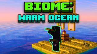 Beating Minecraft But The Biome Is Randomised EP2 [upl. by Akenal734]