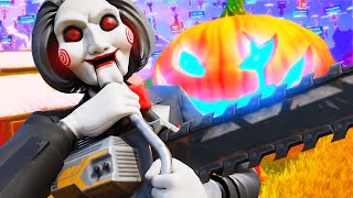 I Tried to Become Jigsaw in Fortnite… But I Got TRAPPED Saw X Fortnitemares Bundle  Spree Gaming [upl. by Ssalguod561]