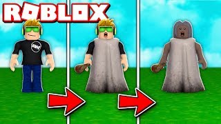 SIMASGAMER TRANSFORMING INTO GRANNY in ROBLOX [upl. by Arekahs]