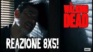 The Walking Dead 8x5 ITA  REAZIONE EPISODIO 8x5 quotI peccati di Neganquot IN LIVE WOW [upl. by Refiffej]