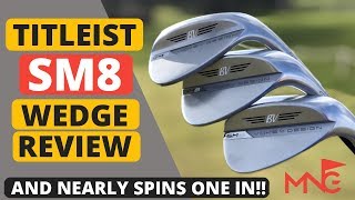 Titleist Vokey SM8 Wedge Review [upl. by Adnovad64]