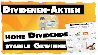 18 Aktien mit hoher Dividende [upl. by Anailuy929]