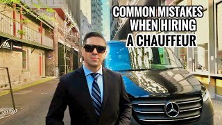 5 Common Mistakes People Make when using Chauffeur Services [upl. by Ainesej]