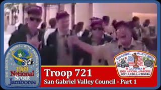 1989 National Boy Scout Jamboree  Part 1 [upl. by Aneleh]