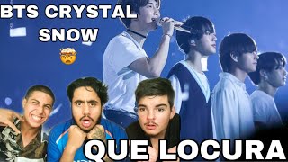 Reacción BTS  CRYSTAL SNOW LIVE VOCES ANGELICALES🤯🤯 [upl. by Osnofla]