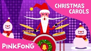 The Santa Band  Christmas Carols  Pinkfong Songs for Children [upl. by Anibur]