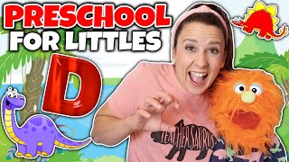 Preschool Videos  Toddler Learning Videos  Circle Time Phonics Colors Numbers  Dinosaur Class [upl. by Christoforo]