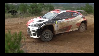 Harry Bates Toyota GR Yaris AP4 National Capital Rally 2022 [upl. by Appilihp864]