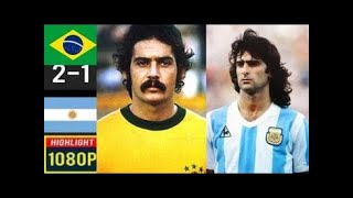 Brazil 2 x 1 Argentina Kempes Rivelino Pelé ●1974 World Cup Extended Goals amp Highlights HD 1080 [upl. by Sorce5]