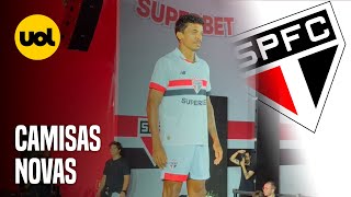 SÃO PAULO LANÇA NOVOS UNIFORMES EM PARCERIA COM A NEW BALANCE [upl. by Ambrosius487]