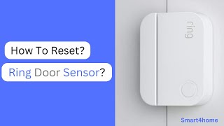 How To Reset Ring Door Sensor  How to reset tampered ring door sensor [upl. by Sekoorb]