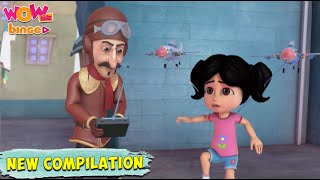 Merry Christmas  Eena Meena Deeka  Funny Cartoon for kids  60  Wow Kidz Binge [upl. by Nnalatsyrc]