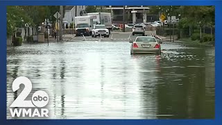 Storm caused eighthhighest flood event in Annapolis history [upl. by Irrep]