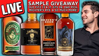 LIVE 2024 Michters Barrel Strength Rye  NEW PICKUPS amp BLIND TASTINGS [upl. by Aneerol]