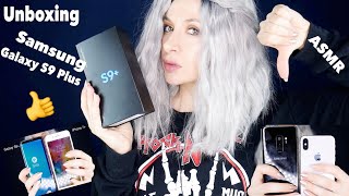 Samsung Galaxy S9 Plus Unboxing ASMR [upl. by Yatnoed]