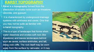 GEOGRAPHYKRAST TOPOGRAPHYWEATHERING amp EROSION11TH GRADELANDFORMS OF UNDERGROUND WATER [upl. by Neerhtak]