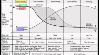 Unit 2  Demographic Transition and Population Pyramids [upl. by Aisylla]