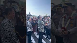 Penyambutan Kapolda Sumut dan Ketua Bhayangkari Daerah Sumut di Bandara Kualanamu [upl. by Adrianna]