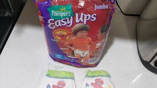 Unboxing VINTAGE Pampers Easy Ups Training Pants From 2004 [upl. by Areyk890]