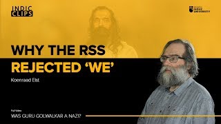 Why the RSS rejected We  Koenraad Elst [upl. by Luapnaej]