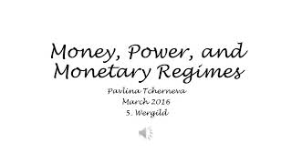 Money Power and Monetary Regimes  5 Wergild  Pavlina Tcherneva [upl. by Justinian]