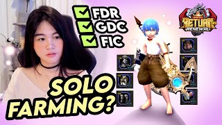 Dragon Nest Return V2  Praktek Solo Farming  Mercenary Rare Equipment [upl. by Merill803]