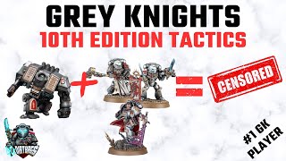 Grey knight Tactics in 10th So Freaking FAST  Warhammer 40k Grey knights 10th edition [upl. by Marabelle485]