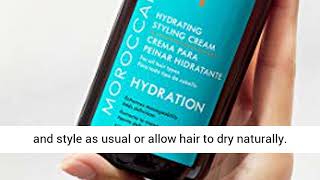 Moroccanoil Hydrating Styling Cream [upl. by Rtoip324]