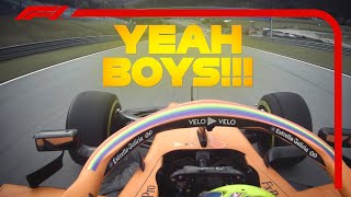 Lando Norris Final Laps  2020 Styrian Grand Prix [upl. by Marra556]