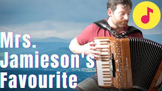 Mrs Jamiesons favourite  Old Scottish fiddle tune on Piano Accordion [upl. by Ylatan]