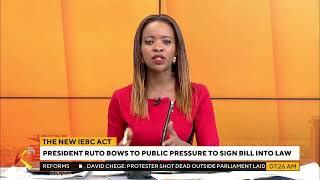 K24 TV LIVE The new IEBC act NewDawn [upl. by Notterb]