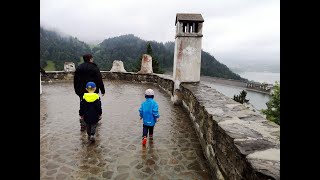 Niedzica Zamek Dunajec  Zamek Czorsztyn  rejs statkiem z dziećmi [upl. by Jonati850]