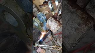 Steel wire ring pouring processshorts [upl. by Aselehc]