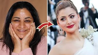 Urvashi Rautela Transformation Cannes 2022 Makeup amp Hair [upl. by Ernestine]