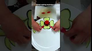 shortsvideo short subscribe 🔔 for more  Salad making technique 3 [upl. by Giuliana454]