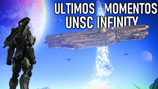 Halo Infinite ¿COMO FUE EL ATAQUE SORPRESA DE LOS DESTERRADOS A LA UNSC INFINITY [upl. by Mezoff870]