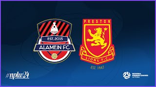 2024 NPLWVIC Round 8 Alamein FC v Preston Lions FC [upl. by Patty]